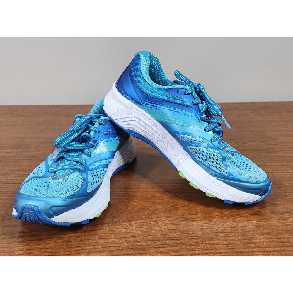 Saucony Everun Guide 10 Women's Running Shoes Size 7.5 Blue Model # S10350-1